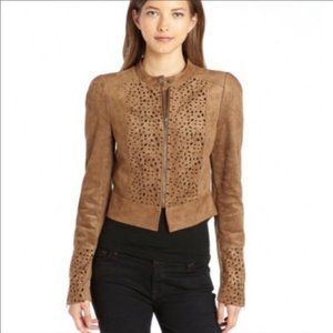 BCBGMaxAzria Suede Skyler Jacket